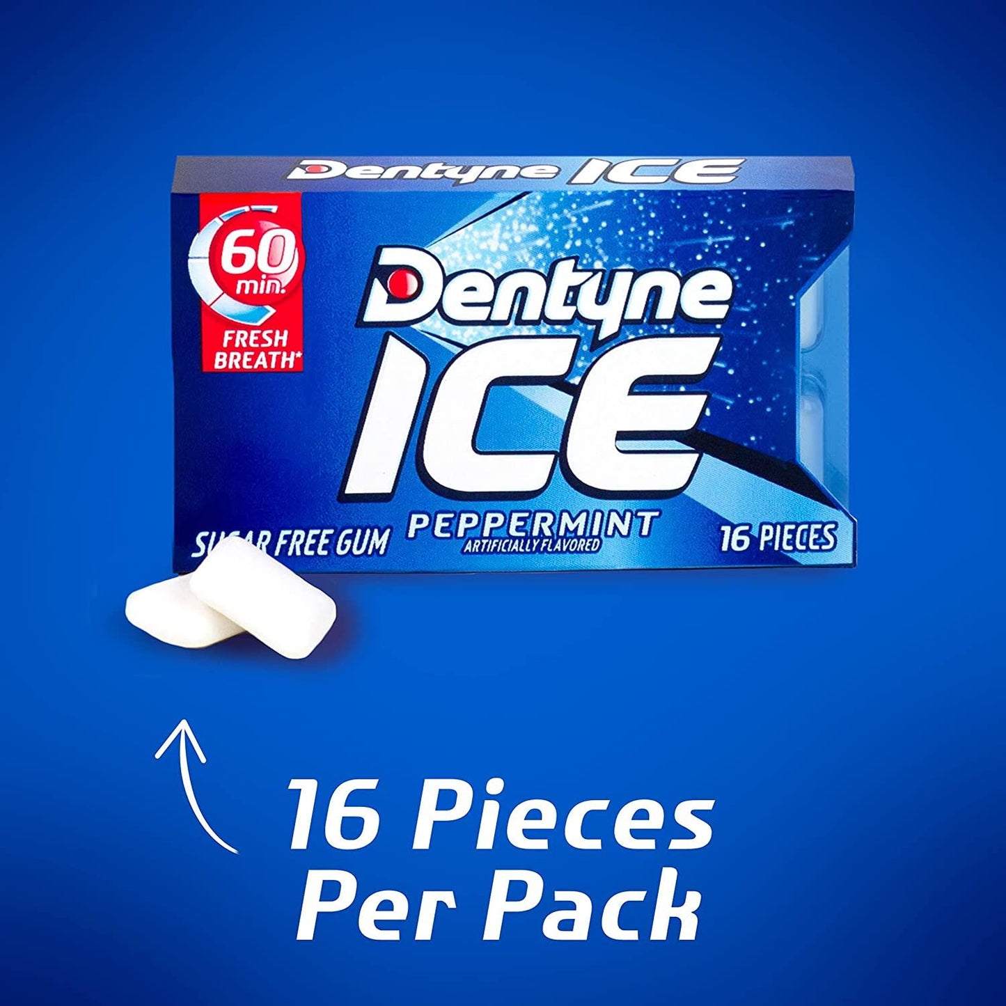 Dentyne Ice Peppermint Sugar‑Free Gum