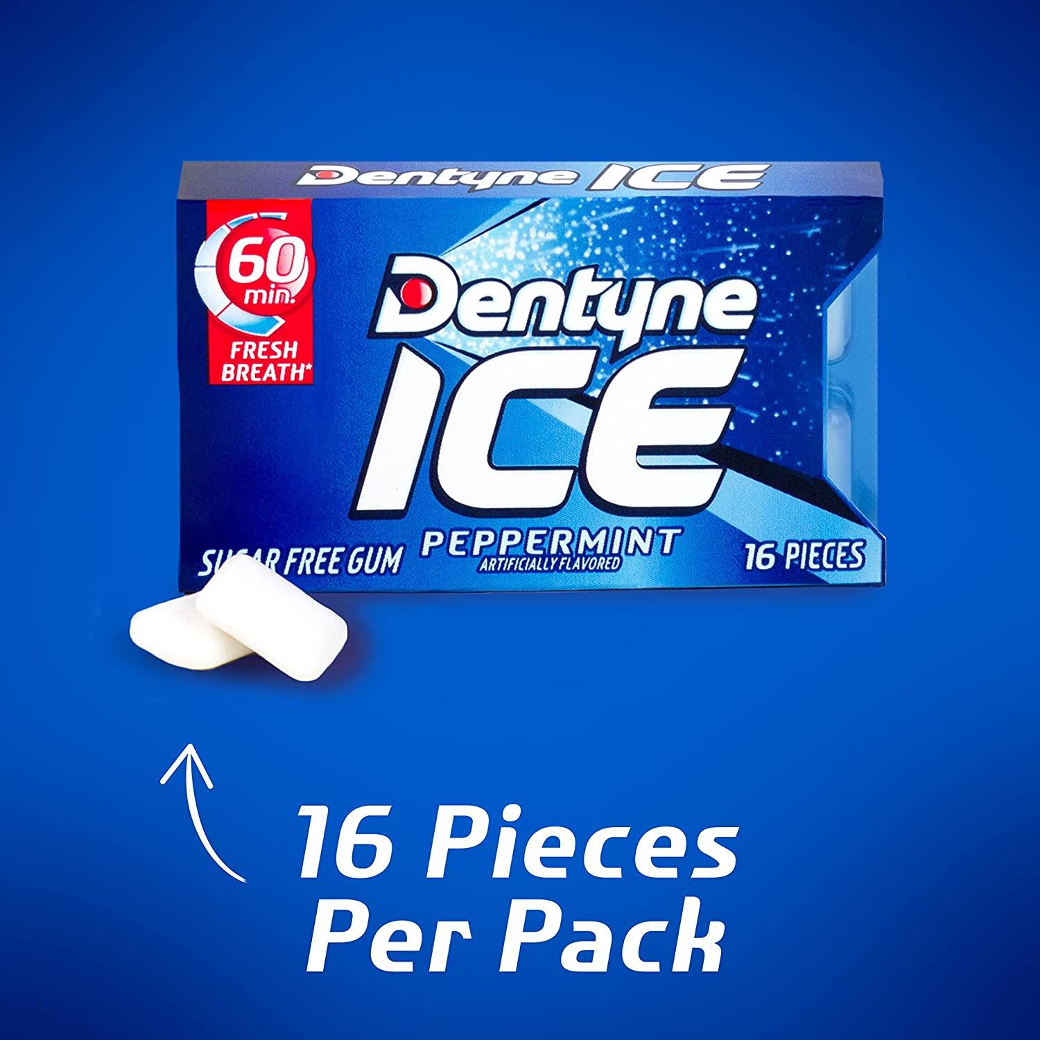 Dentyne Ice Peppermint Sugar‑Free Gum