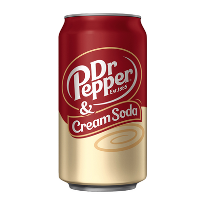 Dr Pepper Cream Soda UK – Iconic Flavoured Cola with a Vanilla Cream Finish