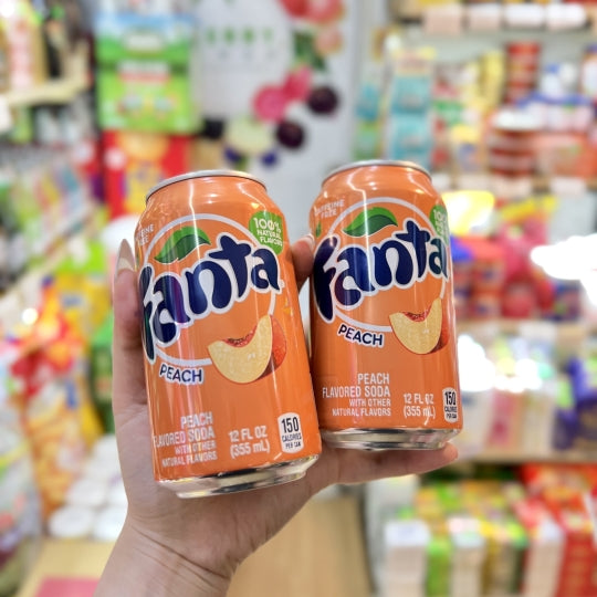 Fanta Peach Soda – Sweet Juicy Peach Taste in Every Fizzy Sip |