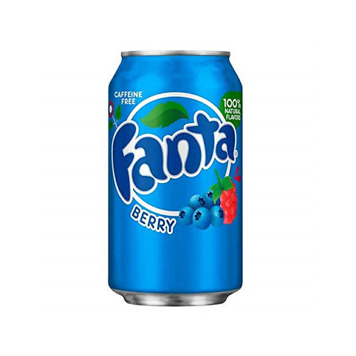 Fanta Berry Soda – Classic Fanta with a Bold Blueberry & Raspberry Twist