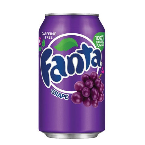 Fanta Grape Soft Drink – Fruity Grape Flavour Soda Can