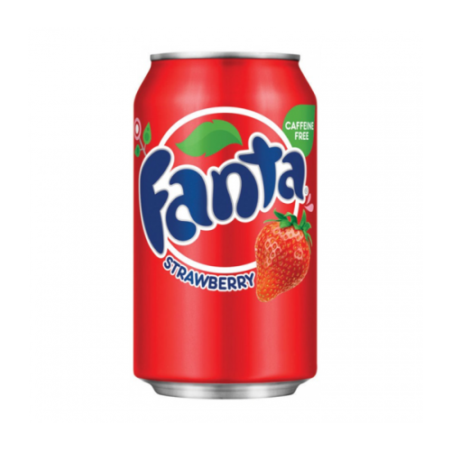 Fanta Strawberry Flavoured Drink – Fruity Strawberry Soft Drink Can