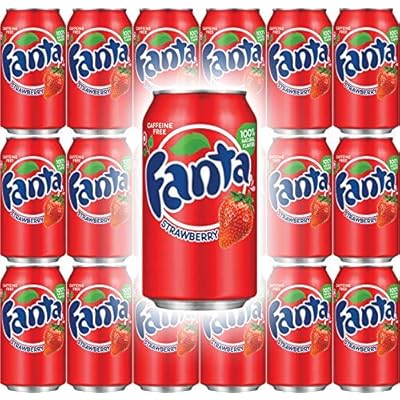 500 ml bottle of Fanta Strawberry Flavoured Drink with vibrant pink and red label, showcasing images of fresh strawberries and the classic Fanta logo. The bottle is clear, allowing the pink beverage to be visible.