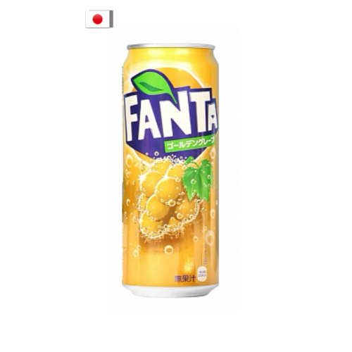 Fanta Golden Grape Japan – Smooth Golden-Grape Flavoured Soft Drink 24 Pack