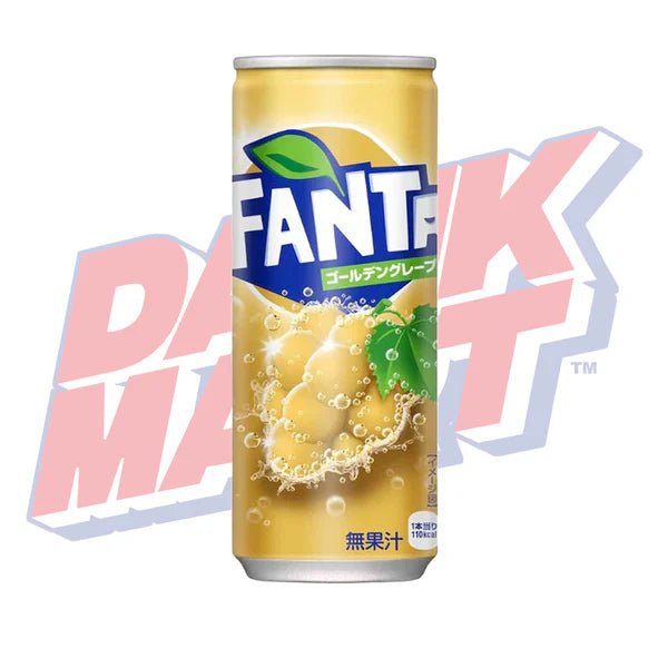 Fanta Golden Grape Japan – Smooth Golden-Grape Flavoured Soft Drink 24 Pack