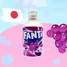 Fanta Grape (Japan) – Bold Japanese Grape Flavour Soda Pack 24×300 ml