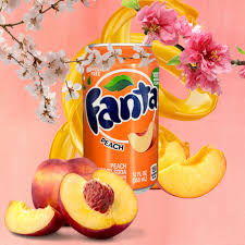 Fanta Peach Soda – Sweet Juicy Peach Taste in Every Fizzy Sip |