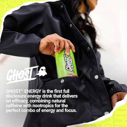 Ghost Warheads Sour Watermelon Zero Sugar Energy Drink