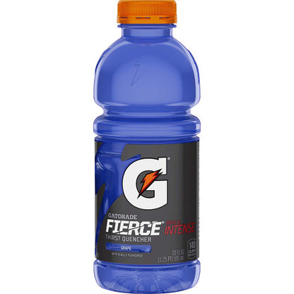Gatorade Fierce Grape – 591 ml Bold Grape Electrolyte Drink (US Import)