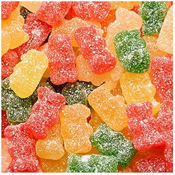 Holiday gummy candy bag