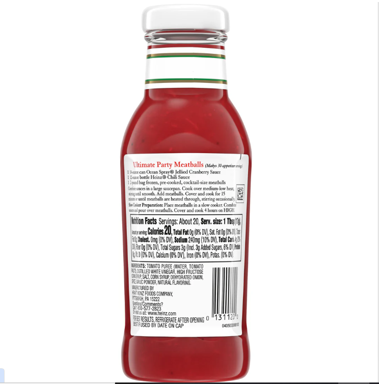 Heinz Mild Chili Sauce