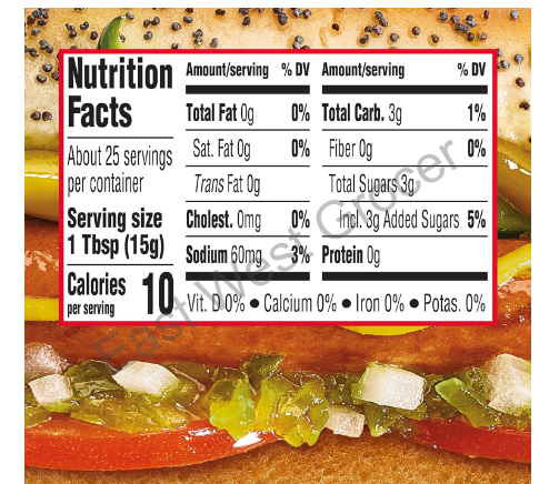 Heinz Pickle Relish Sweet Style