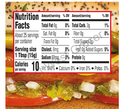 Heinz Pickle Relish Sweet Style