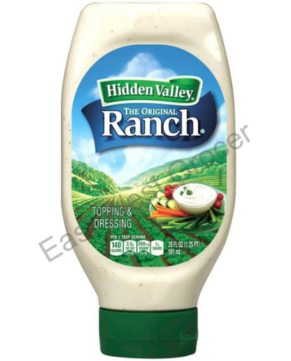 Hidden Valley Original Ranch Salad Dressing & Topping 591 g – US Import, UK Warehouse Fast Delivery, No Customs – Classic Creamy Ranch for Salads, Dips & Chicken