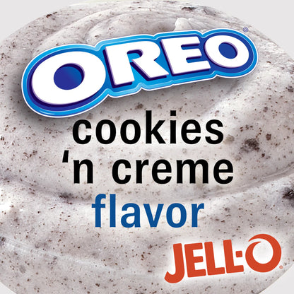Jell-O Oreo Cookies and Cream Instant Pudding Mix
