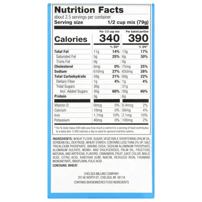 Jiffy Apple & Cinnamon Muffin Mix 7 oz bag ideal for breakfast or snack muffins