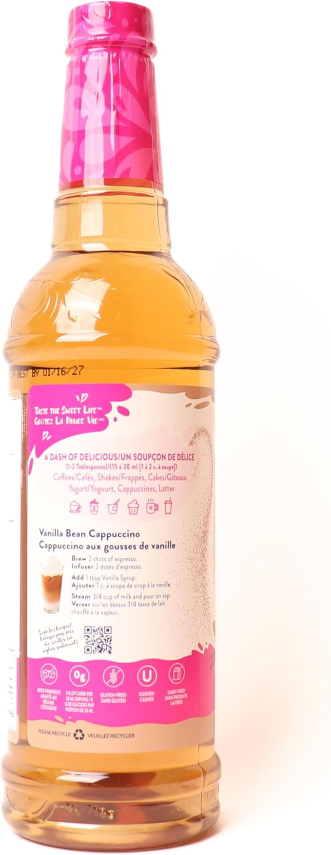 Skinny Syrups Sugar-Free Vanilla