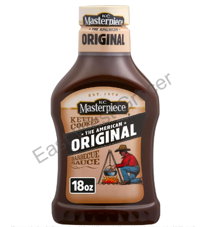 KC Masterpiece Original Barbecue Sauce 510 g – Authentic USA‑imported Kansas City BBQ Sauce – Thick, Smoky, Gluten‑Free Condiment
