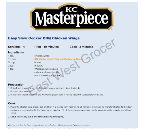 KC Masterpiece Original BBQ Marinade & Glaze
