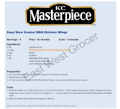 KC Masterpiece Original BBQ Marinade & Glaze