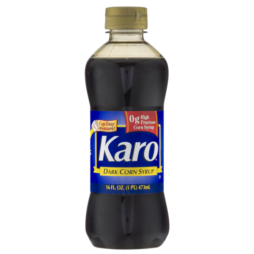 Karo Dark Corn Syrup Blue Label – thick, rich, and smooth syrup for baking, candy, and glazes.
