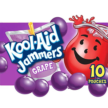 Kool-Aid Jammer Grape 6 fl oz drink pouch
