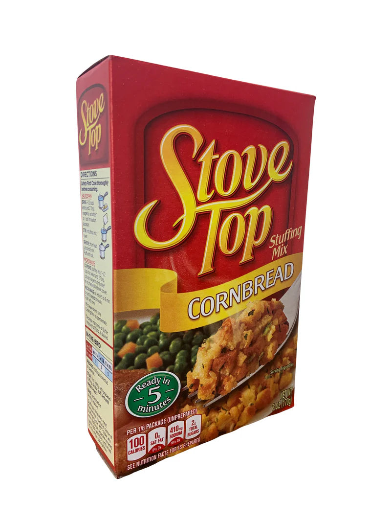 Kraft Stove Top Cornbread Stuffing Mix, 12 boxes of 170g each.