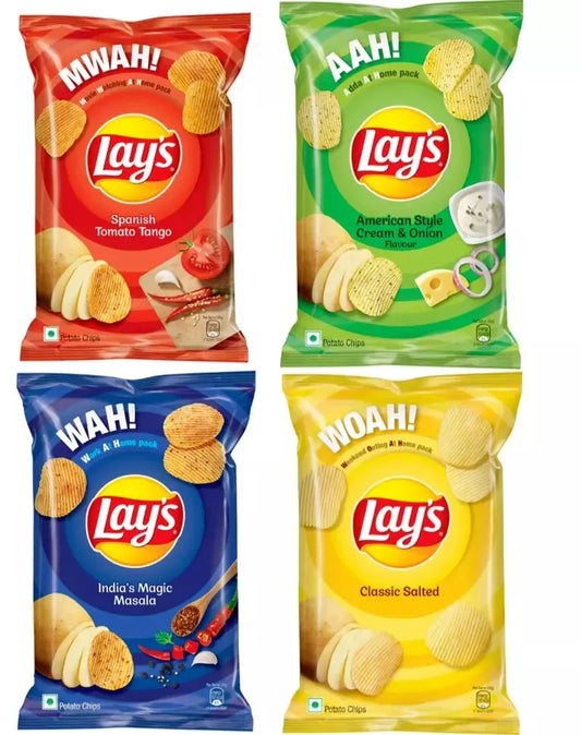 Lay's Indian Potato Chips 50g | Choose Your Flavour