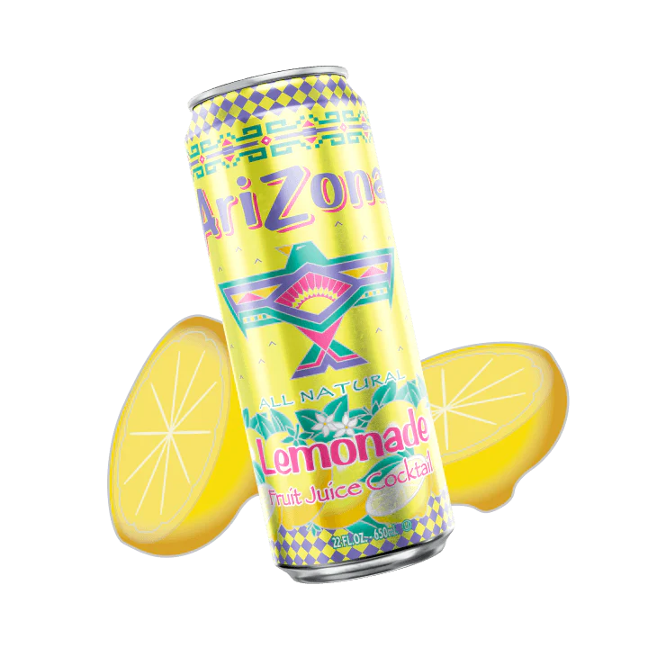 AriZona lemonade can