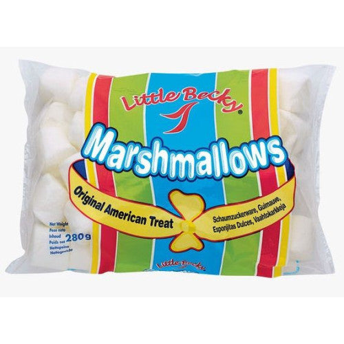Little Becky Mini White Marshmallows white mini marshmallows for hot chocolate and baking