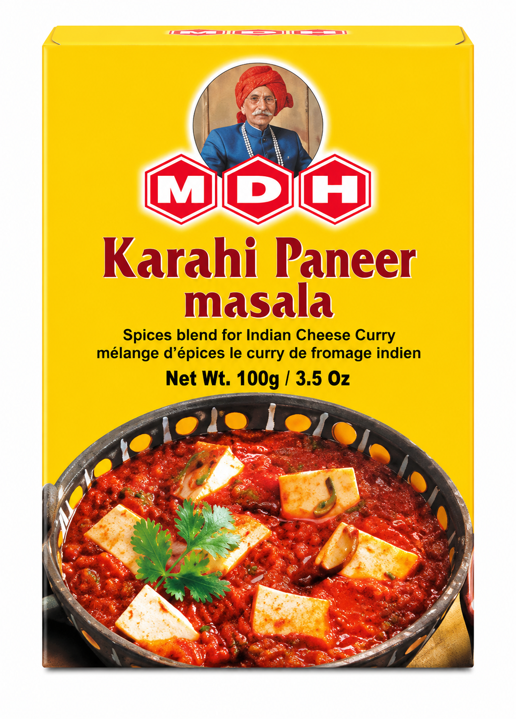MDH Karahi Paneer Masala 100g spice mix packet for preparing Indian paneer curry.