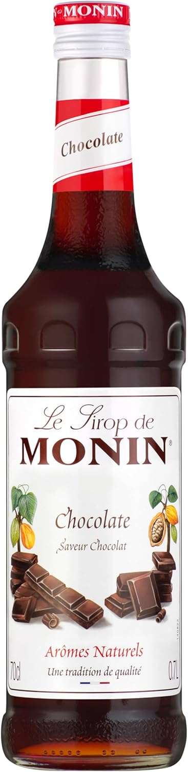 MONIN Chocolate Syrup 700 ml – Smooth, Rich Cocoa for Beverages & Dessert Recipes