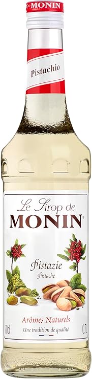 MONIN Pistachio Syrup 700ml – natural flavors for coffee and cocktails