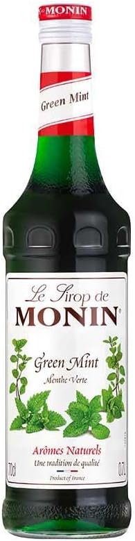 Premium Green Mint Drink Syrup – 700 ml Bottle for Cocktails, Lemonades & Iced Beverages