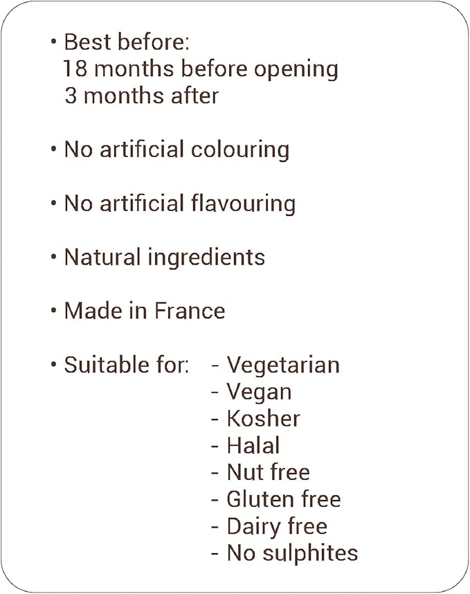 Monin Premium Mango Syrup 700ml bottle featuring sweet, tropical mango flavor. Ideal for cocktails, mocktails, iced teas, smoothies, and desserts. Vegan, allergen-free, and made with 100% natural ingredients.