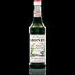 “MONIN Premium Matcha Green Tea Syrup 700 ml glass bottle – vegan, allergen-free syrup made with 100% natural flavours and colourings.