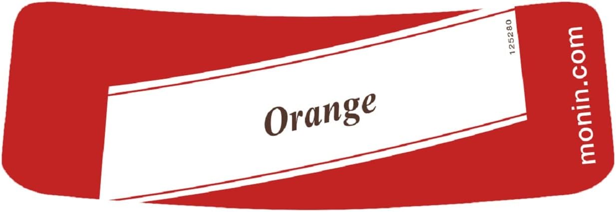 Monin Premium Orange Flavoured Syrup