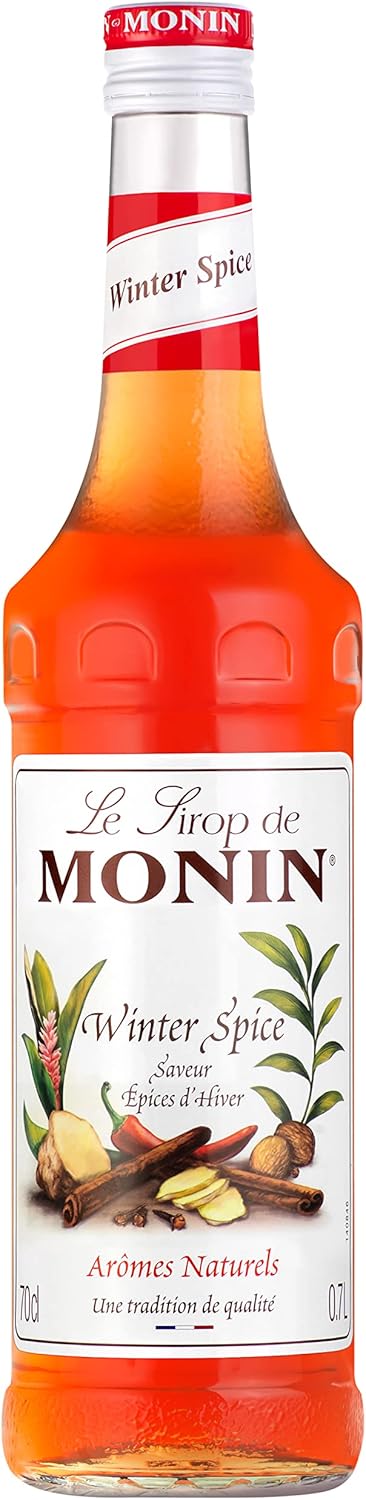 Monin Premium Holiday Spice Syrup – Festive Flavours for Beverages
