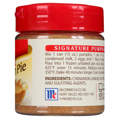 McCormick All-Purpose Pumpkin Spice Jars