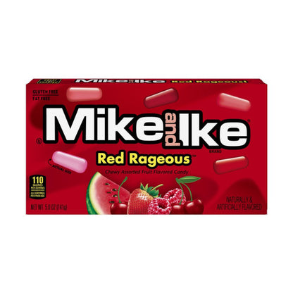 Bowl of Mike & Ike Red Rageous candy – chewy red-fruit sweets for sharing or parties