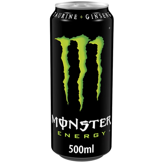 Monster Energy Drink Original 500ml high-caffeine energy drink can