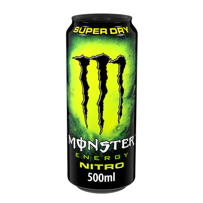 Monster Nitro Superdry 500ml smooth citrus energy drink can