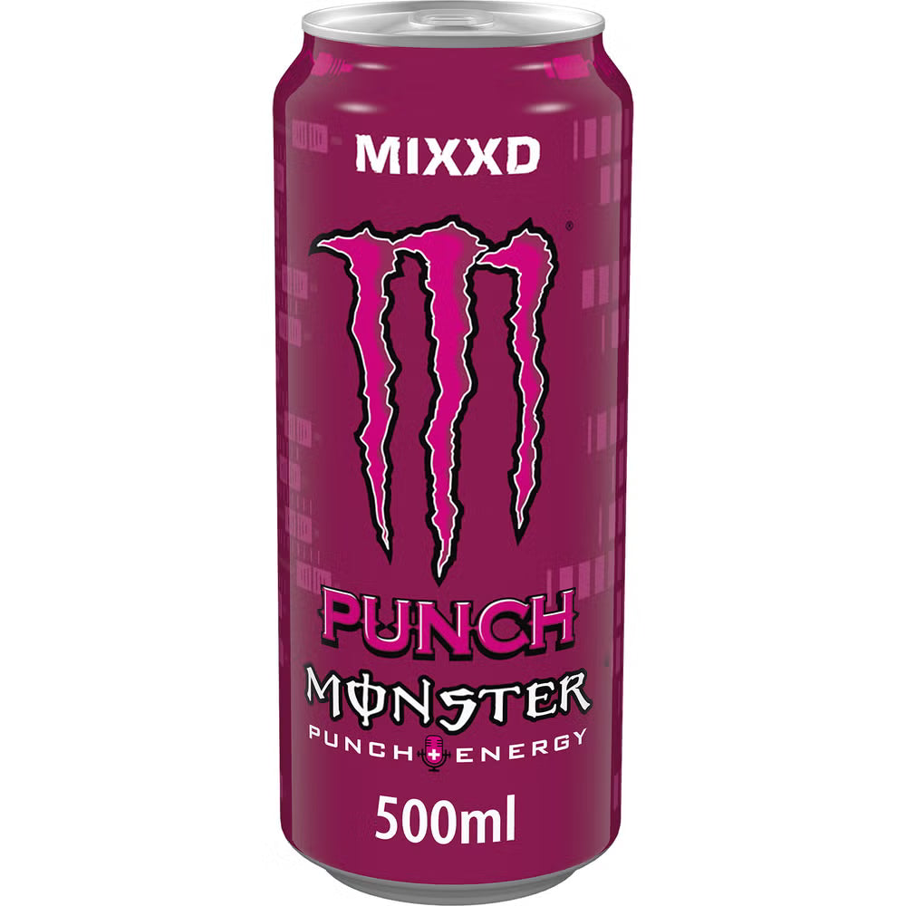 Monster Energy Punch Mixxd 500ml fruity punch energy drink