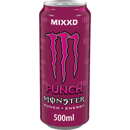 Monster Energy Punch Mixxd 500ml fruity punch energy drink