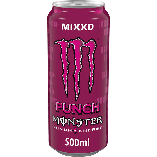Monster Energy Punch Mixxd 500ml fruity punch energy drink