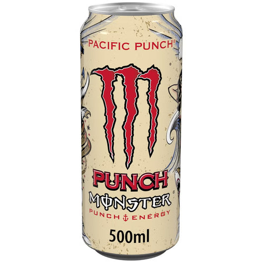 Monster Energy Pacific Punch 500ml refreshing energy beverage