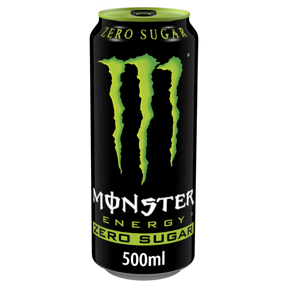 Monster Energy Zero Sugar 500ml refreshing energy drink