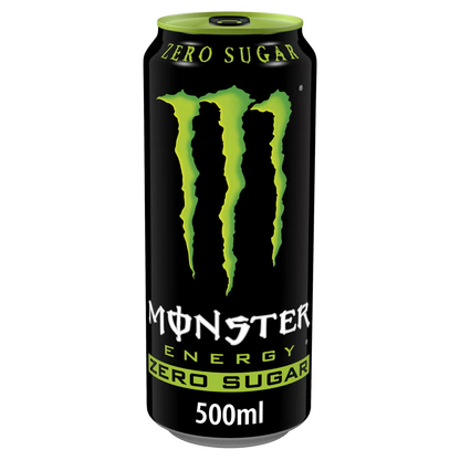 Monster Energy Zero Sugar 500ml refreshing energy drink