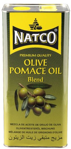 Natco olive pomace oil 3L container suitable for everyday cooking with smooth texture and versatile kitchen use